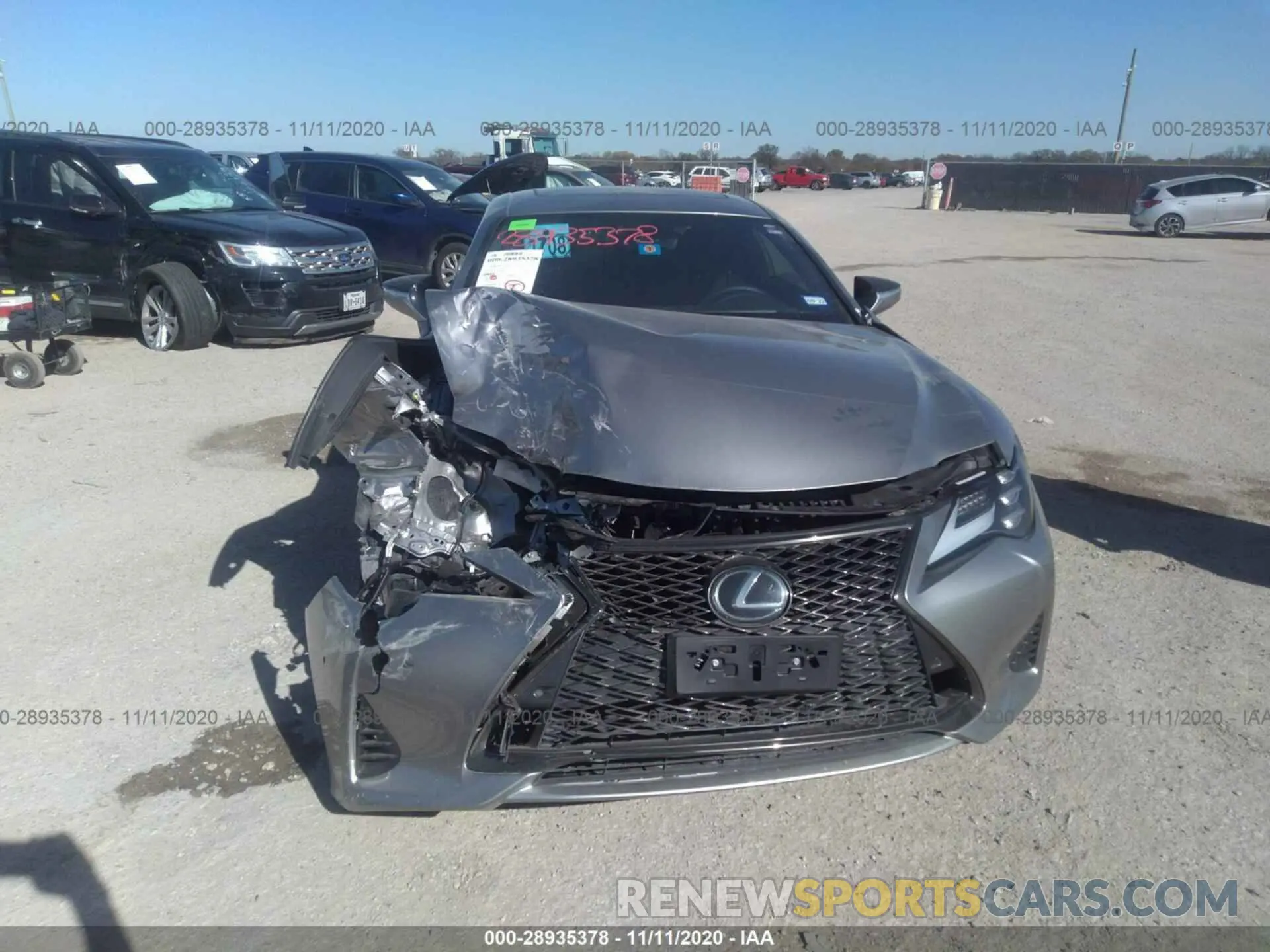 6 Photograph of a damaged car JTHGZ5BC4L5022985 LEXUS RC 2020
