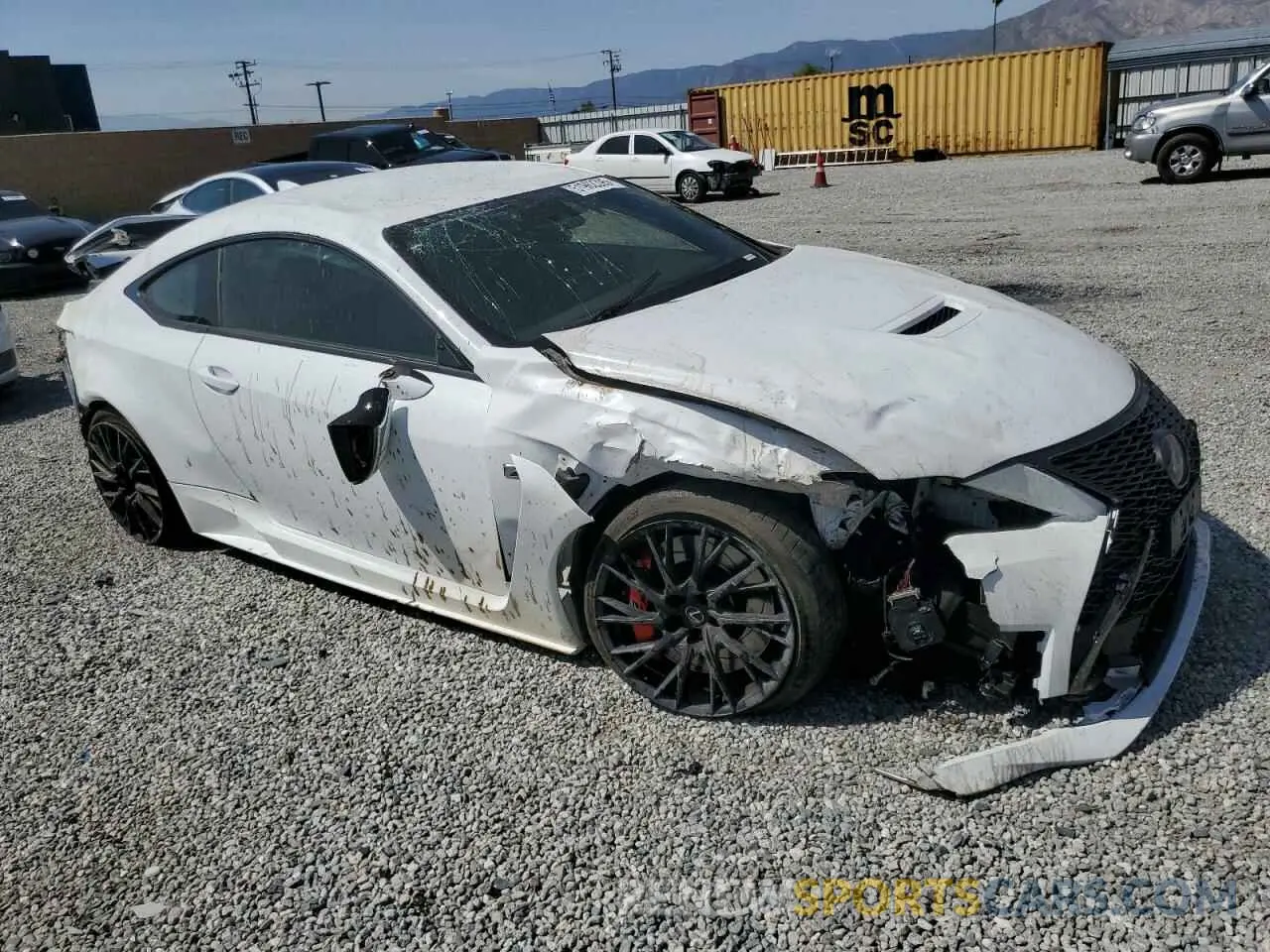 4 Photograph of a damaged car JTHAP5BC3R5008936 LEXUS RC 2024