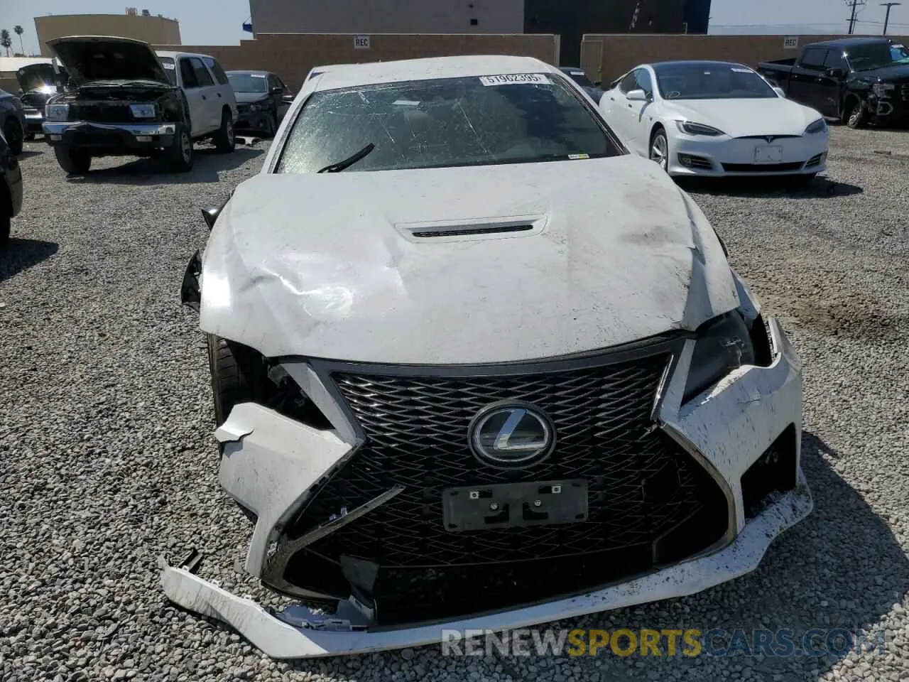 5 Photograph of a damaged car JTHAP5BC3R5008936 LEXUS RC 2024