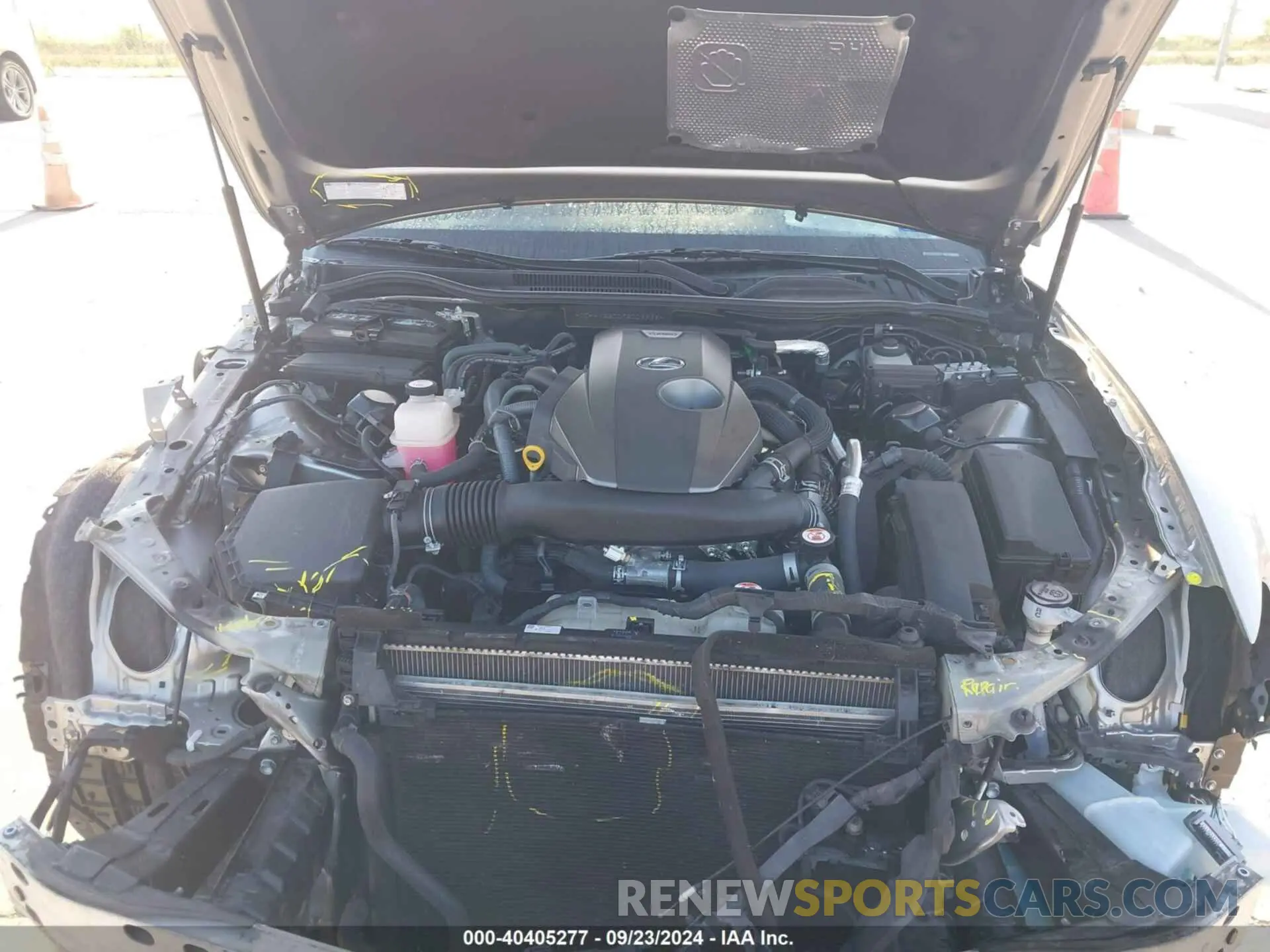 10 Photograph of a damaged car JTHHA5BC0K5009936 LEXUS RC 300 2019