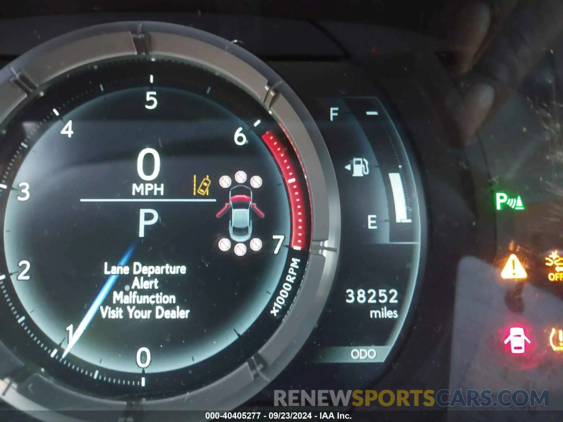 7 Photograph of a damaged car JTHHA5BC0K5009936 LEXUS RC 300 2019