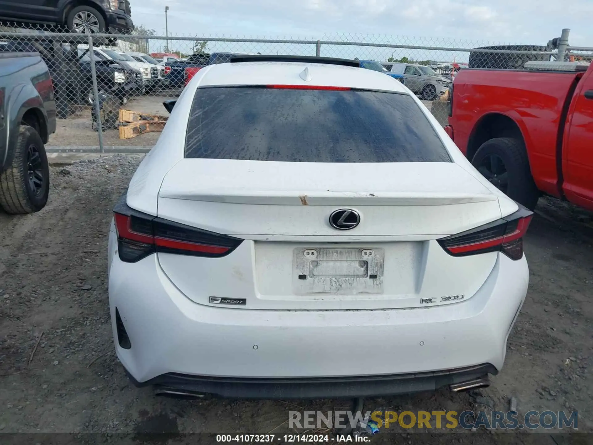 17 Фотография поврежденного автомобиля JTHHA5BC6K5009813 LEXUS RC 300 2019