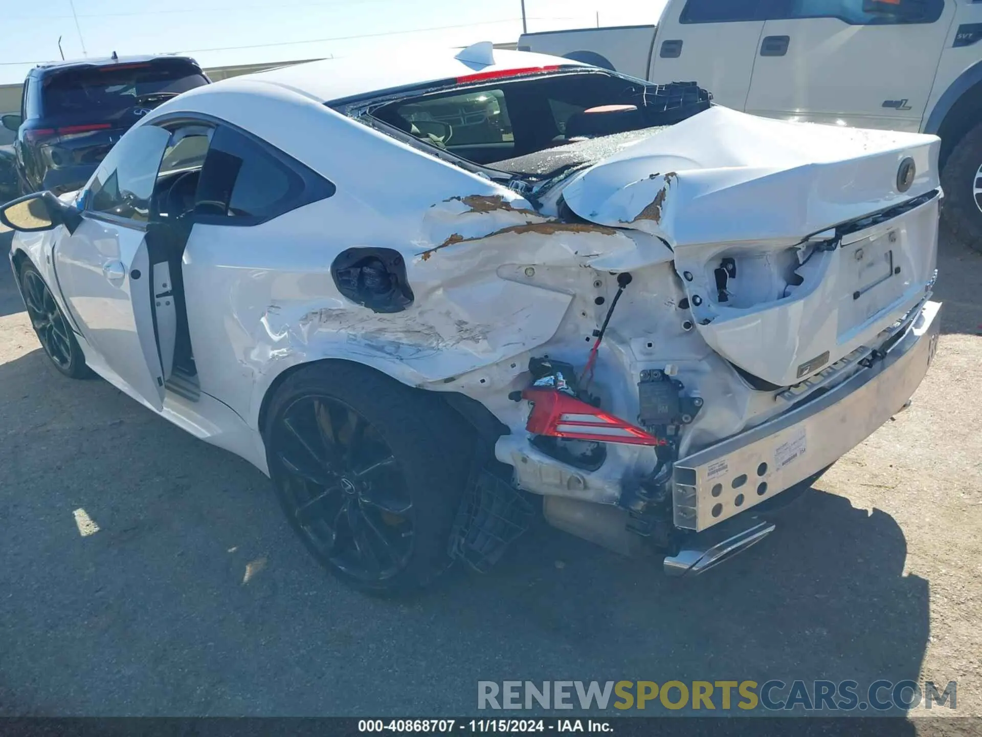 3 Photograph of a damaged car JTHHA5BC7K5010209 LEXUS RC 300 2019