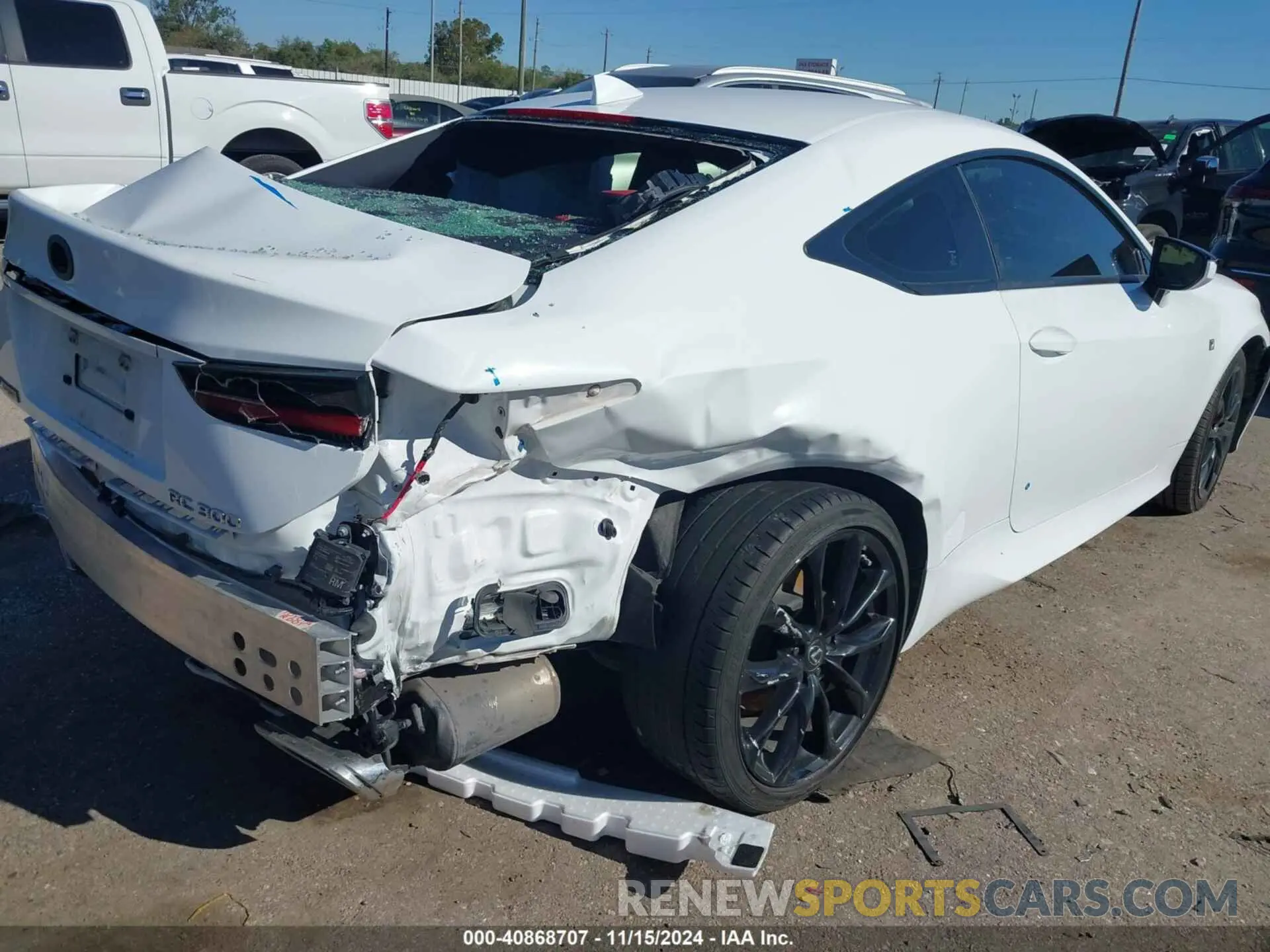 4 Photograph of a damaged car JTHHA5BC7K5010209 LEXUS RC 300 2019