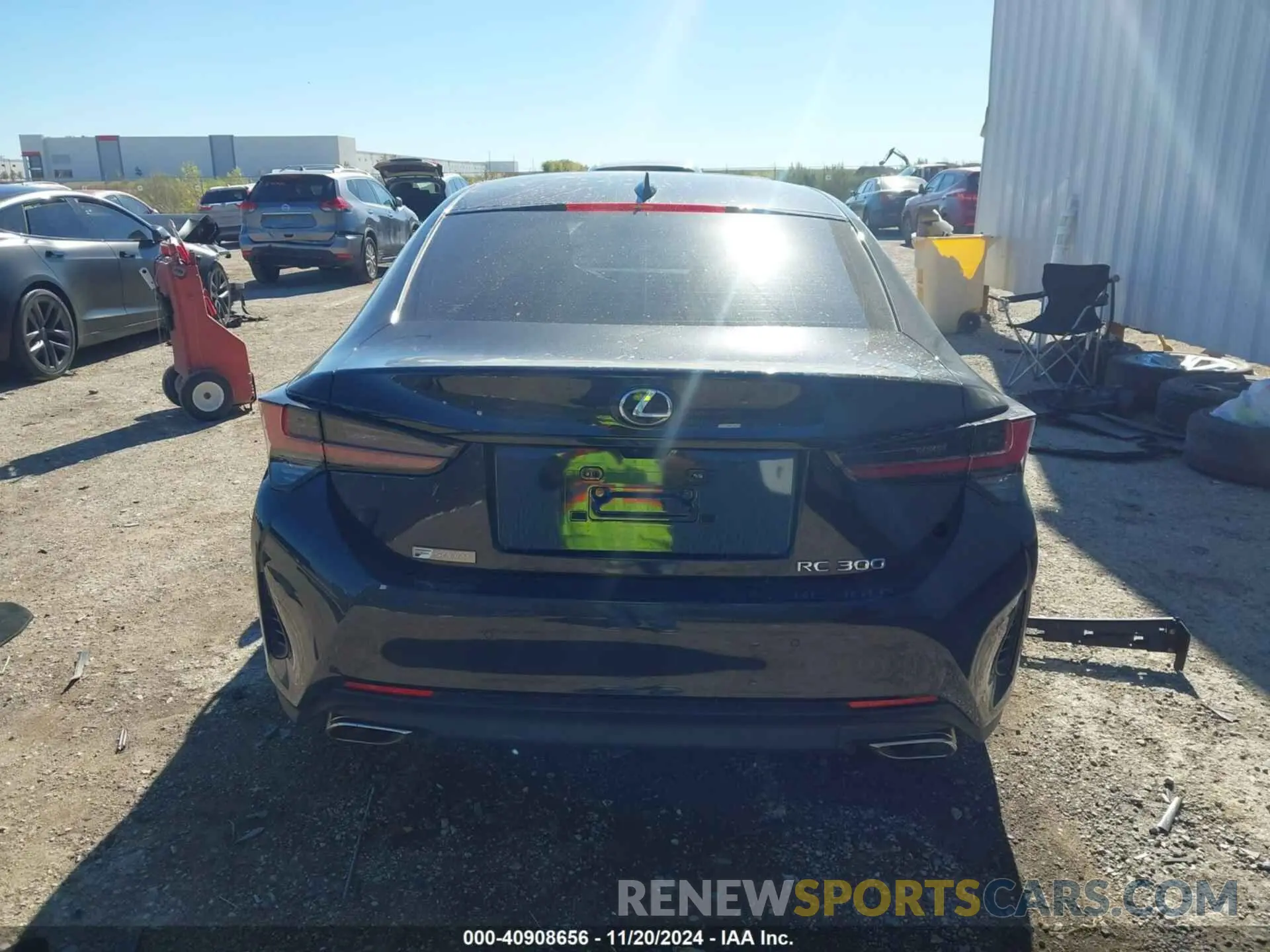 16 Photograph of a damaged car JTHHA5BCXK5010222 LEXUS RC 300 2019