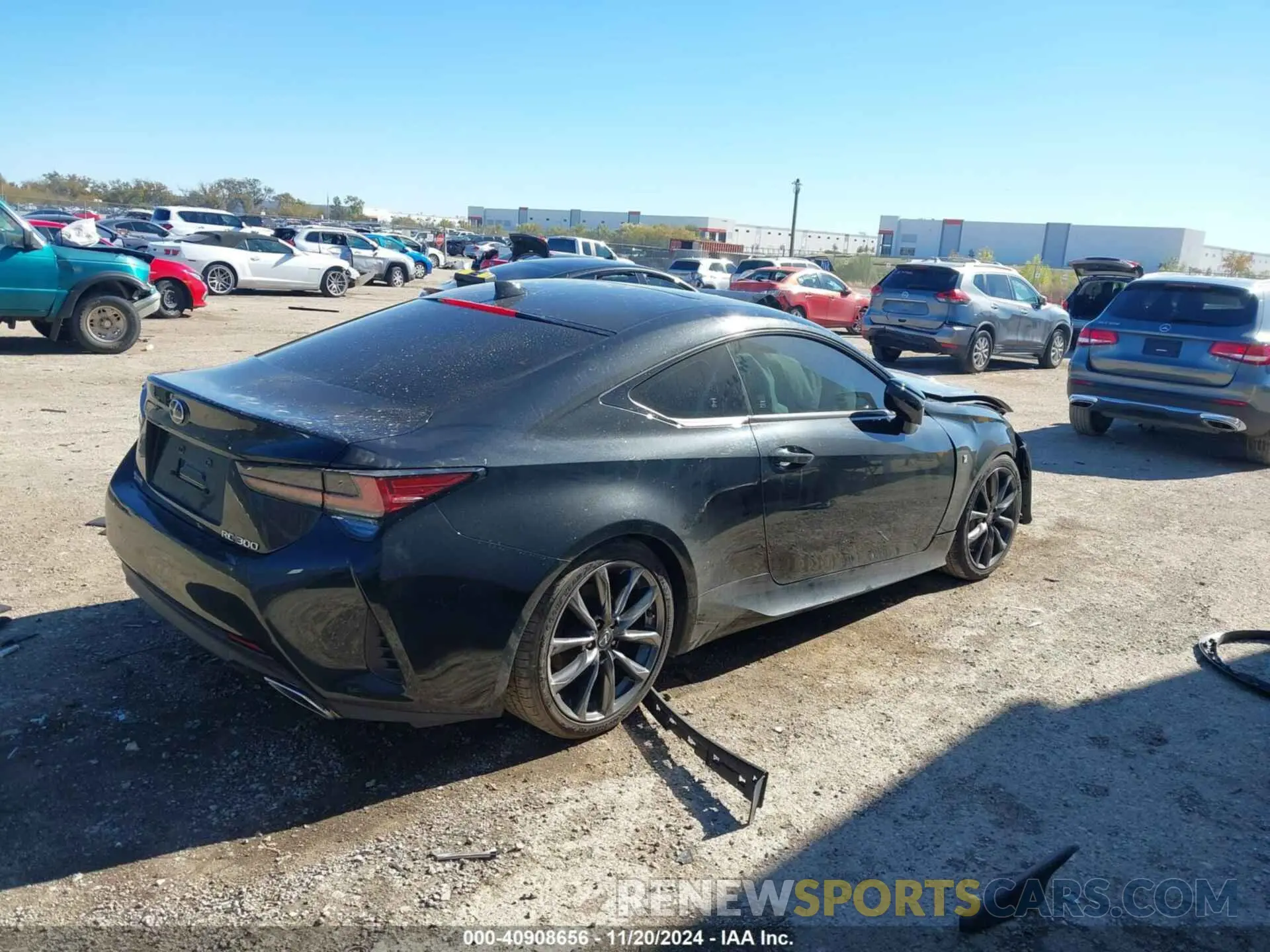 4 Photograph of a damaged car JTHHA5BCXK5010222 LEXUS RC 300 2019