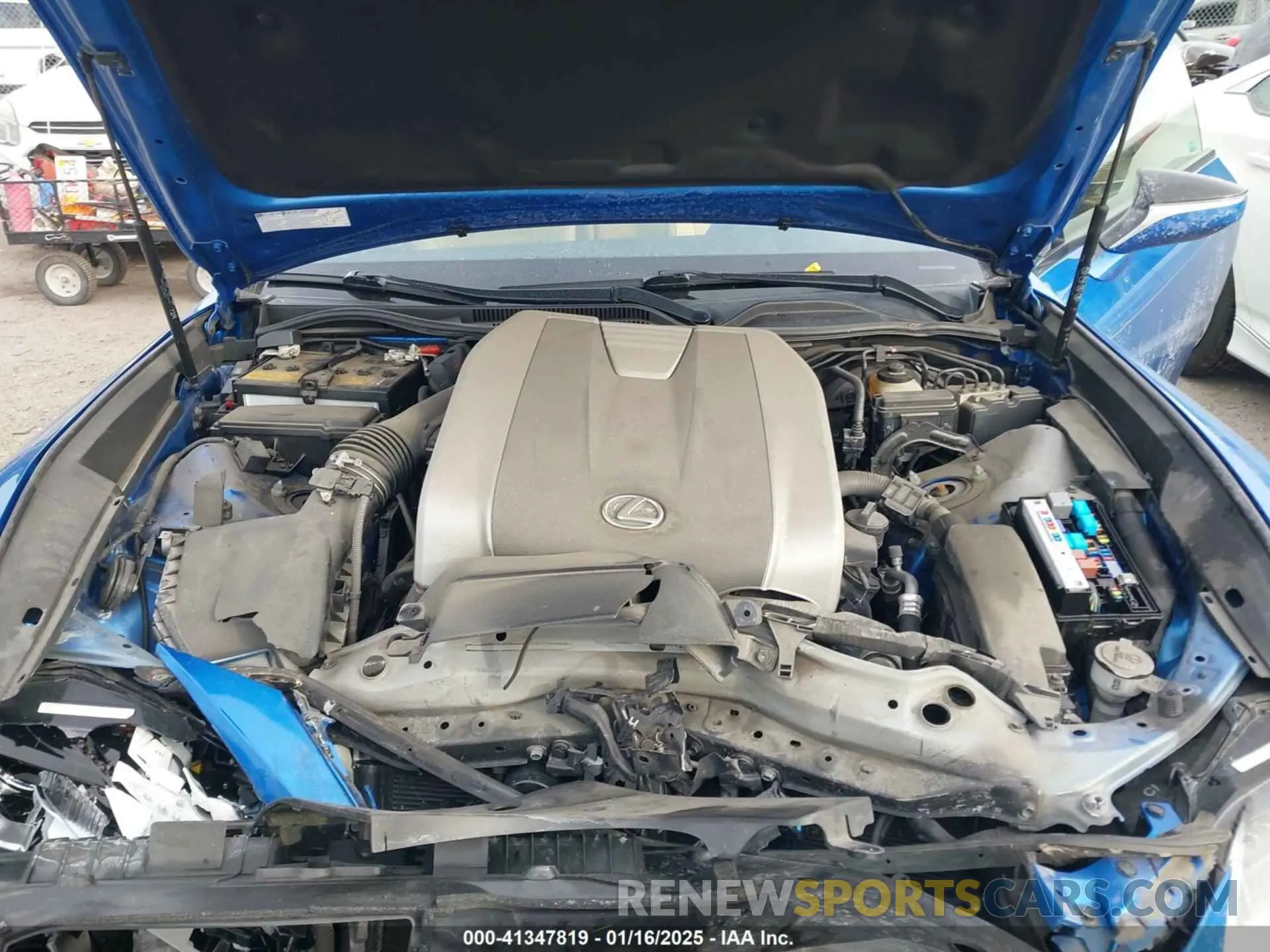 10 Фотография поврежденного автомобиля JTHS85BC6K5004581 LEXUS RC 300 2019