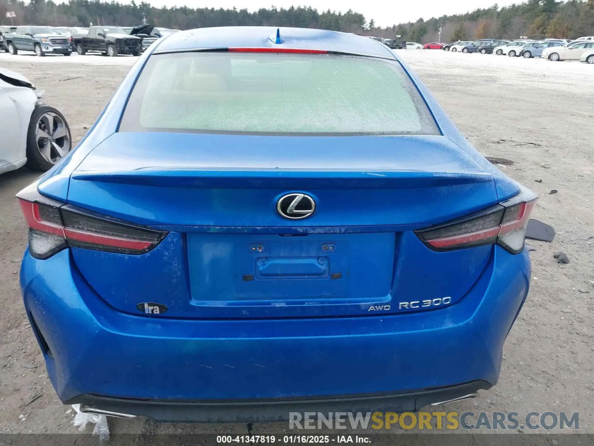 15 Фотография поврежденного автомобиля JTHS85BC6K5004581 LEXUS RC 300 2019