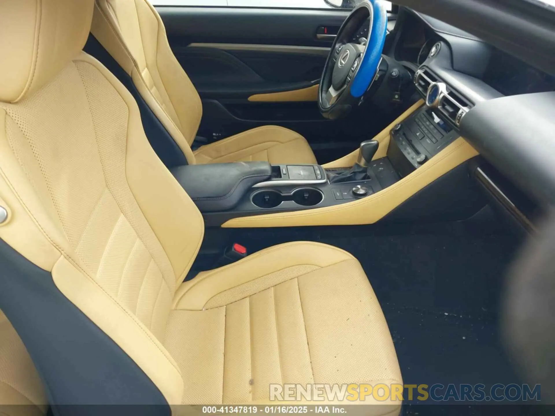 5 Фотография поврежденного автомобиля JTHS85BC6K5004581 LEXUS RC 300 2019