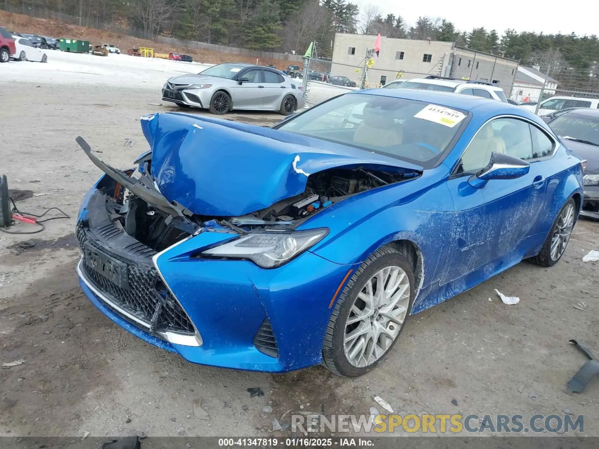 6 Фотография поврежденного автомобиля JTHS85BC6K5004581 LEXUS RC 300 2019