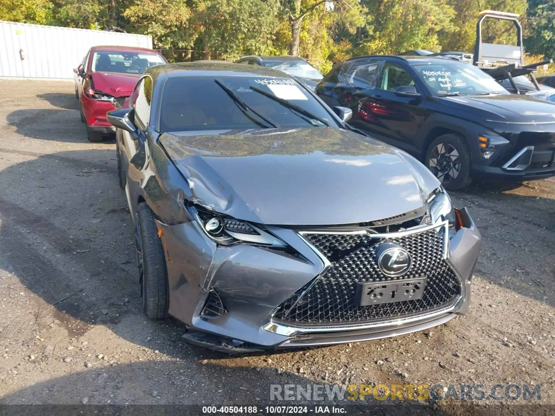 12 Photograph of a damaged car JTHS85BCXK5005426 LEXUS RC 300 2019