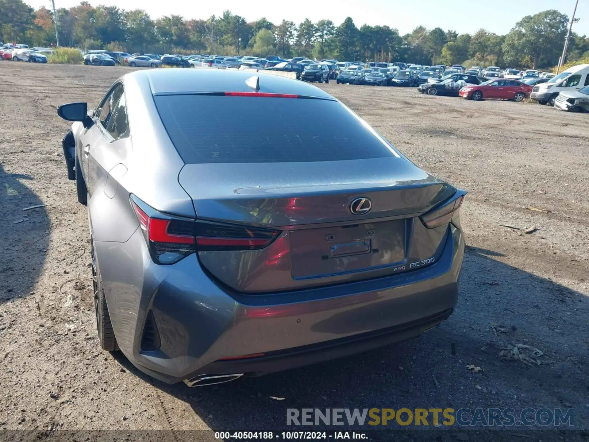 16 Photograph of a damaged car JTHS85BCXK5005426 LEXUS RC 300 2019