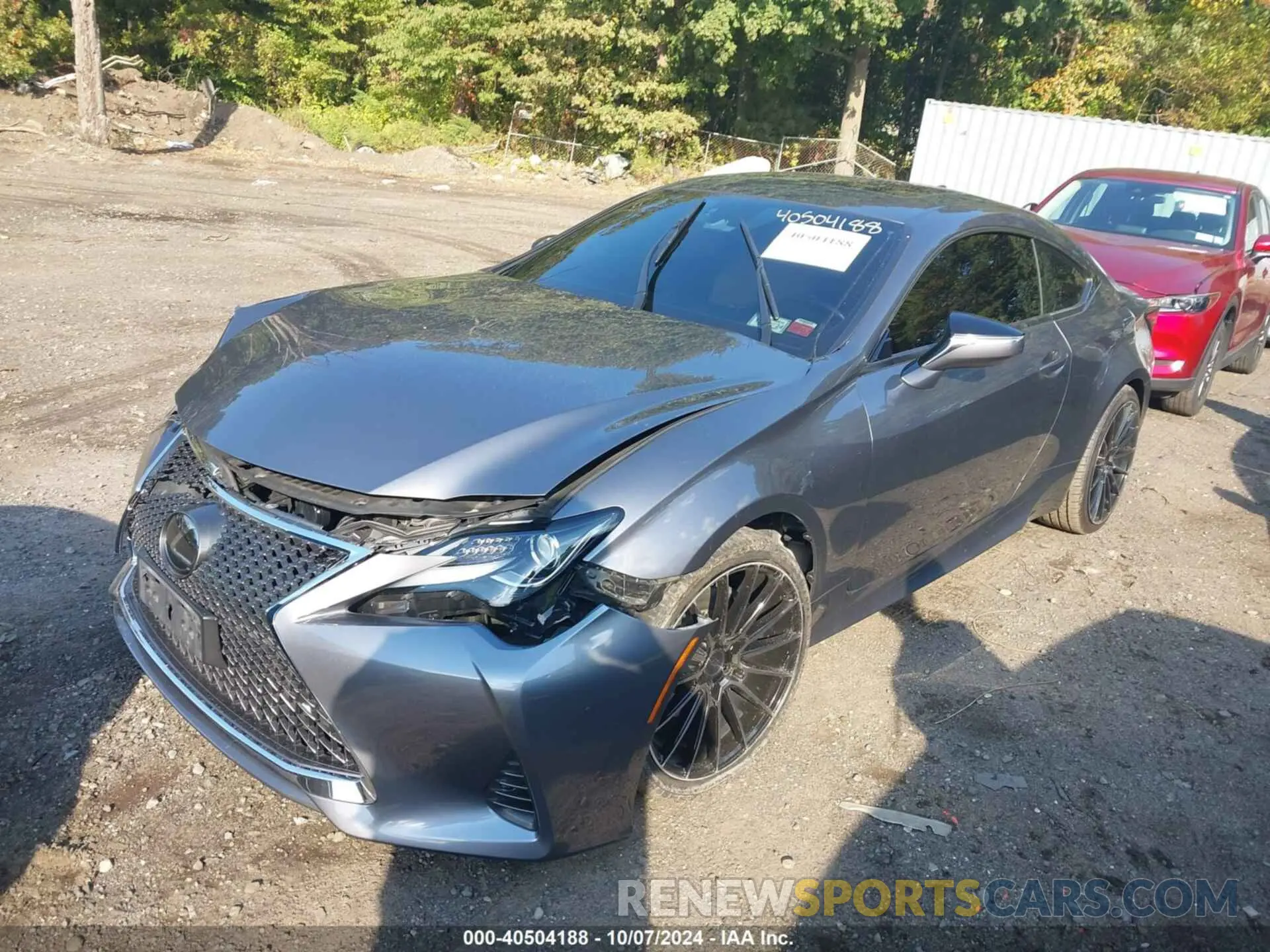 2 Photograph of a damaged car JTHS85BCXK5005426 LEXUS RC 300 2019