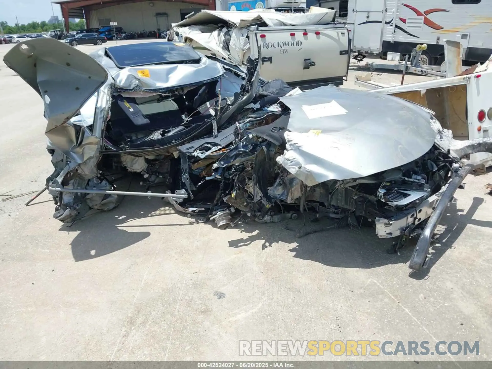 1 Photograph of a damaged car JTHGA5BC2M5011542 LEXUS RC 300 2021