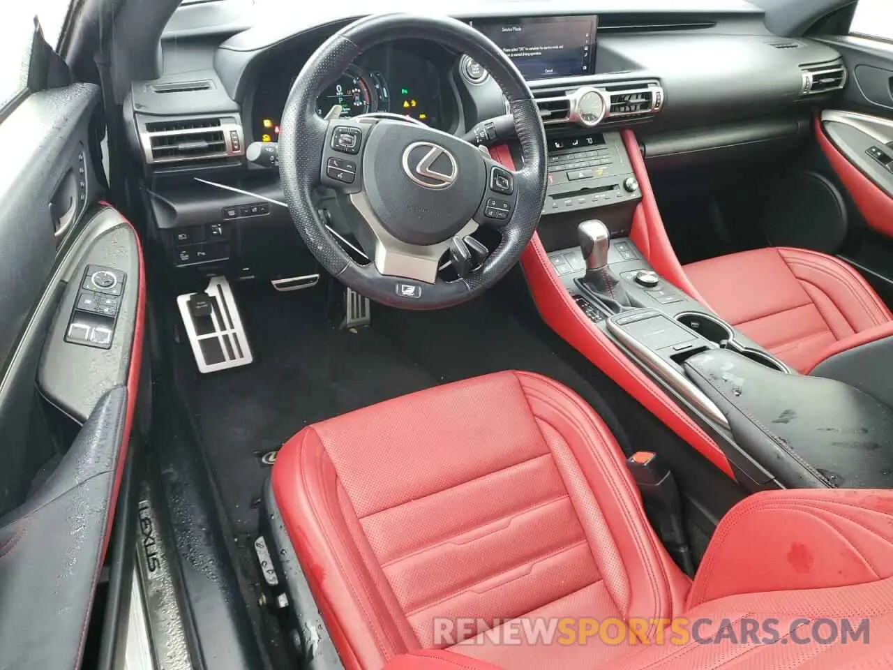 8 Фотография поврежденного автомобиля JTHGA5BC0L5010484 LEXUS RC 300 F S 2020
