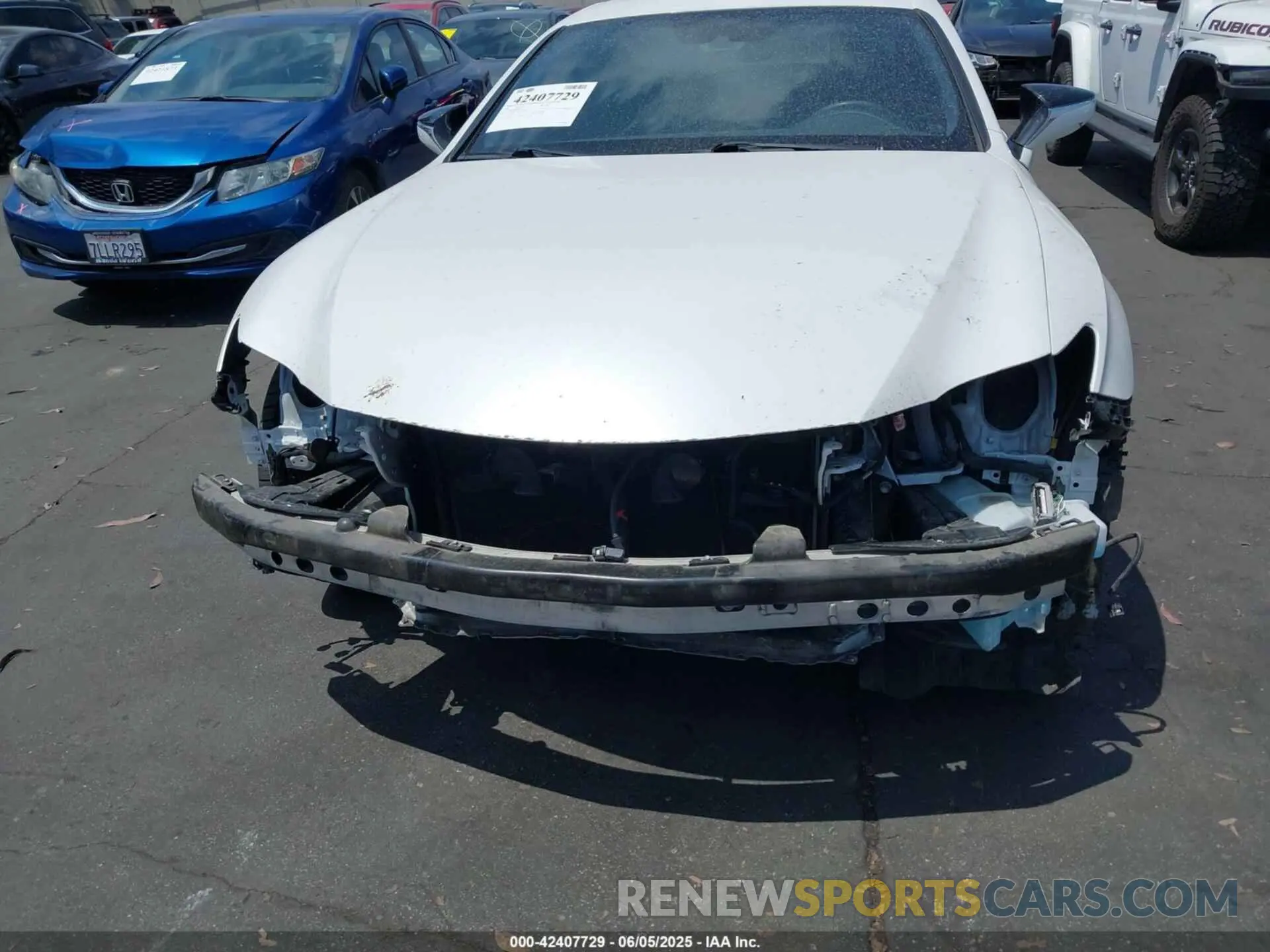 13 Photograph of a damaged car JTHHZ5BC2K5020722 LEXUS RC 350 2019