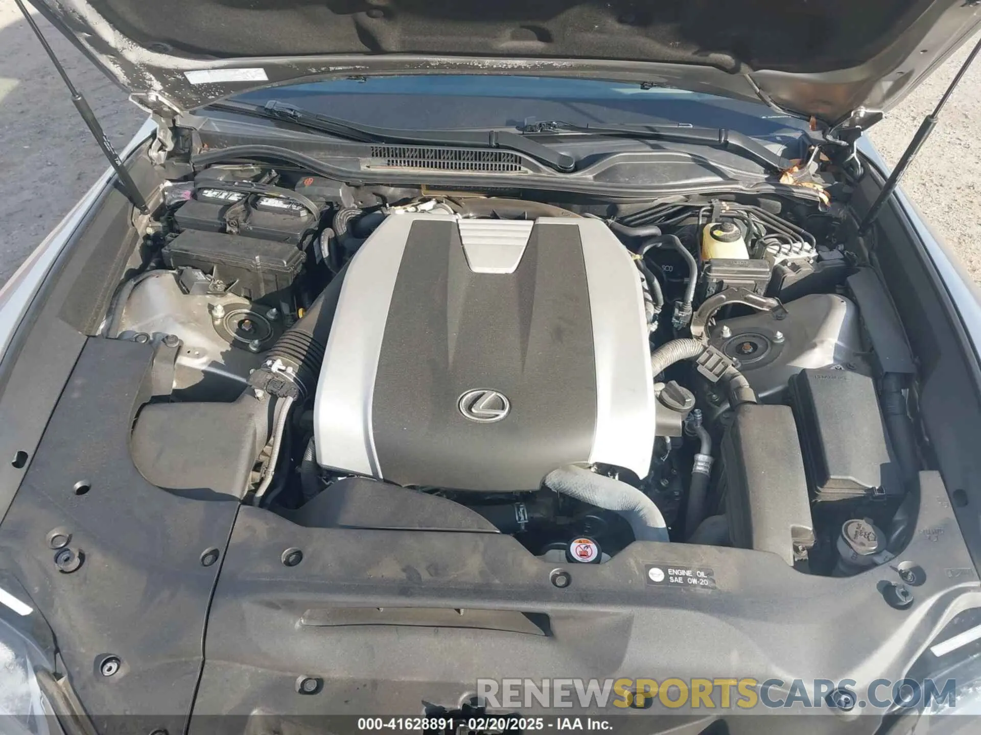 10 Photograph of a damaged car JTHHZ5BC8K5020322 LEXUS RC 350 2019