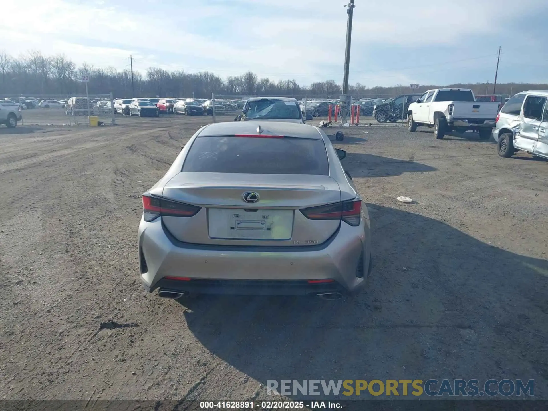 15 Photograph of a damaged car JTHHZ5BC8K5020322 LEXUS RC 350 2019