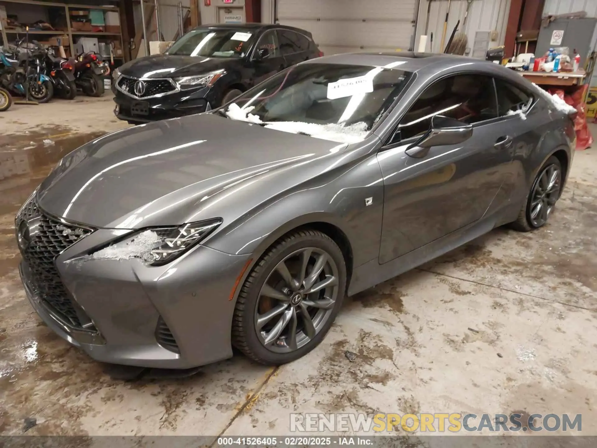 2 Photograph of a damaged car JTHSZ5BC8K5009651 LEXUS RC 350 2019