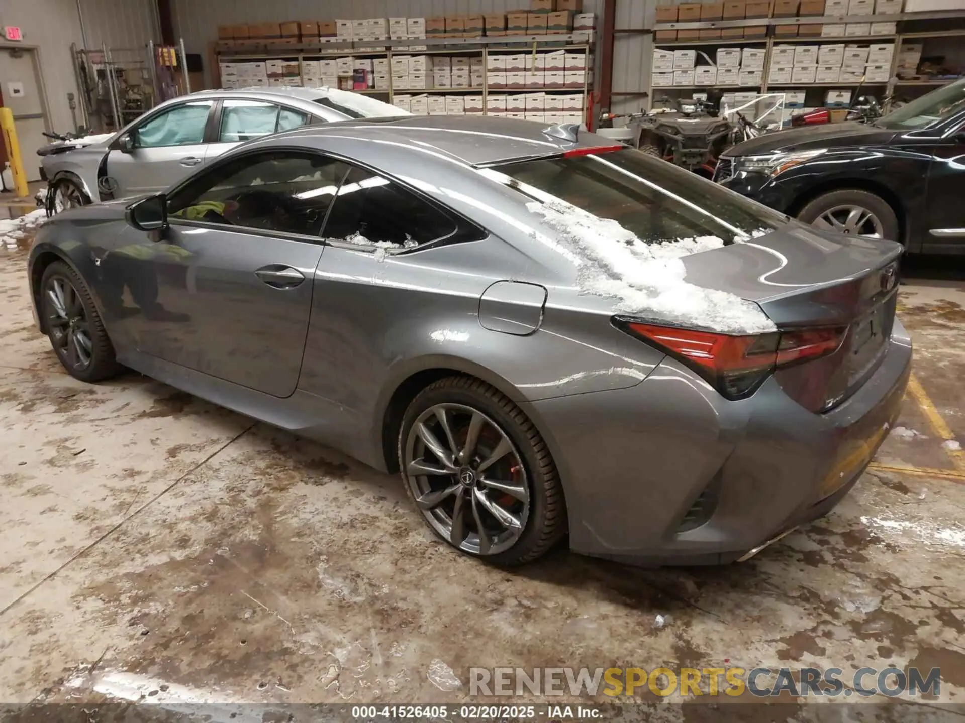 3 Photograph of a damaged car JTHSZ5BC8K5009651 LEXUS RC 350 2019