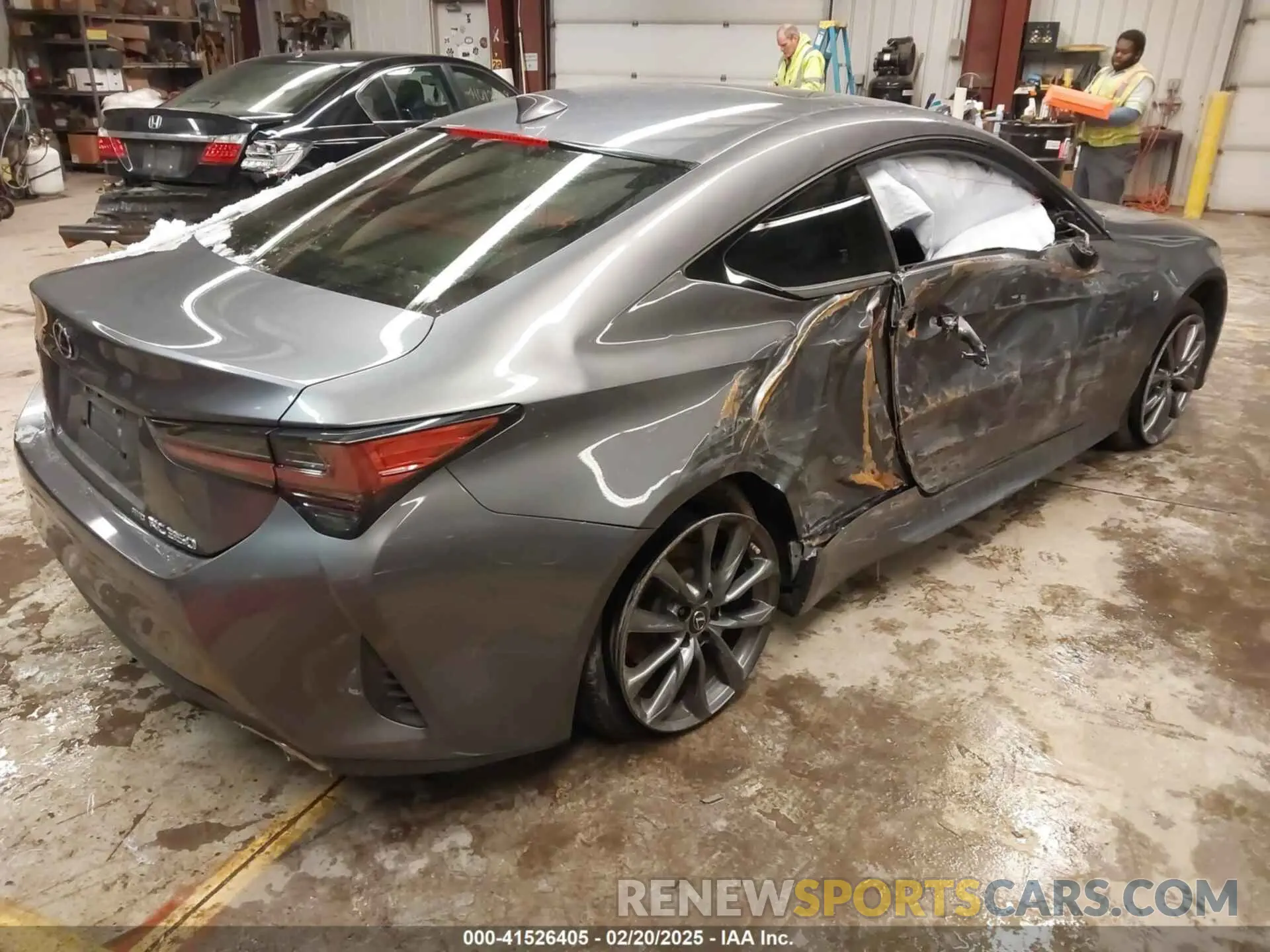 4 Photograph of a damaged car JTHSZ5BC8K5009651 LEXUS RC 350 2019