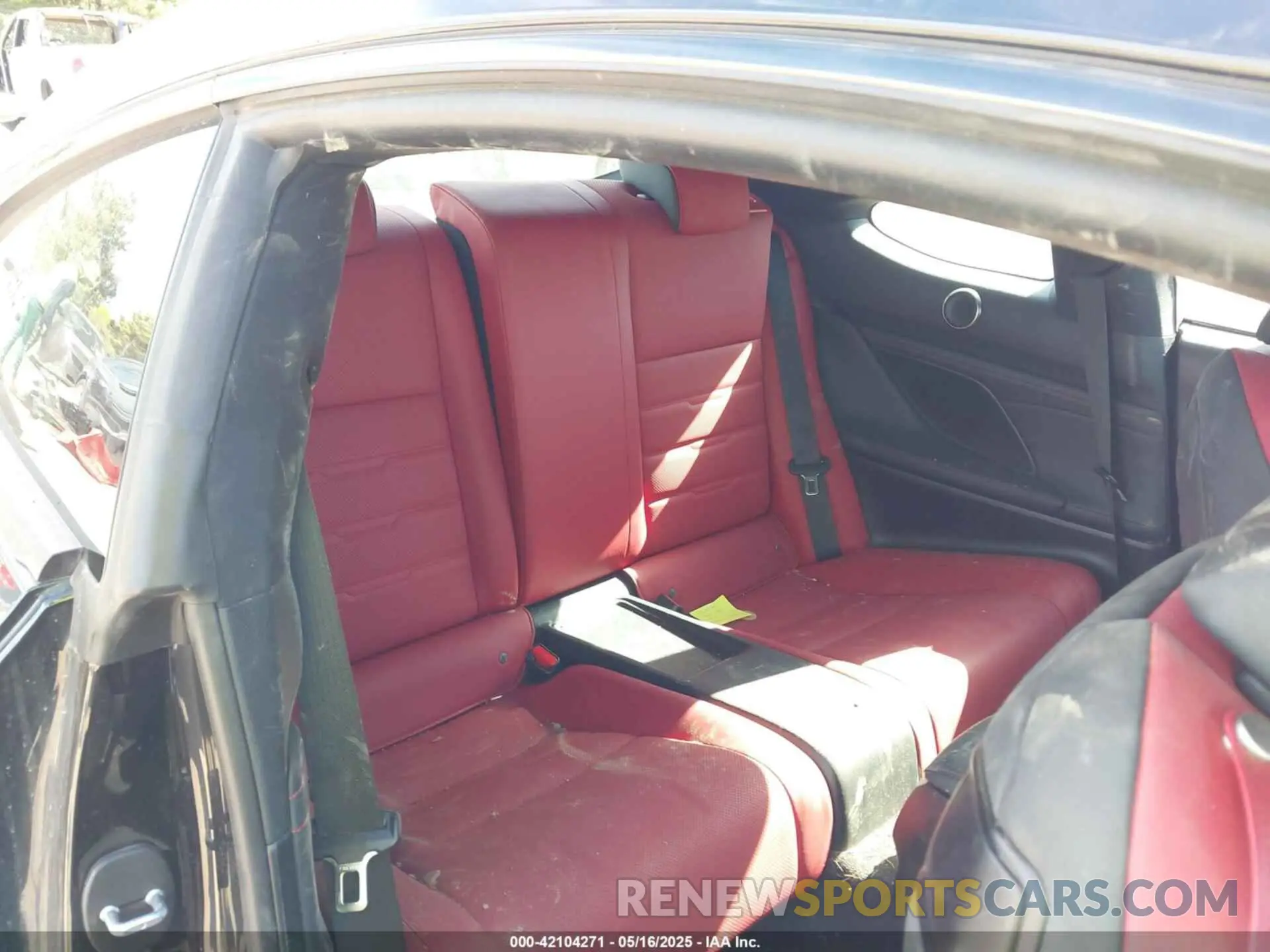 8 Photograph of a damaged car JTHGZ5DCXM5010807 LEXUS RC 350 2021