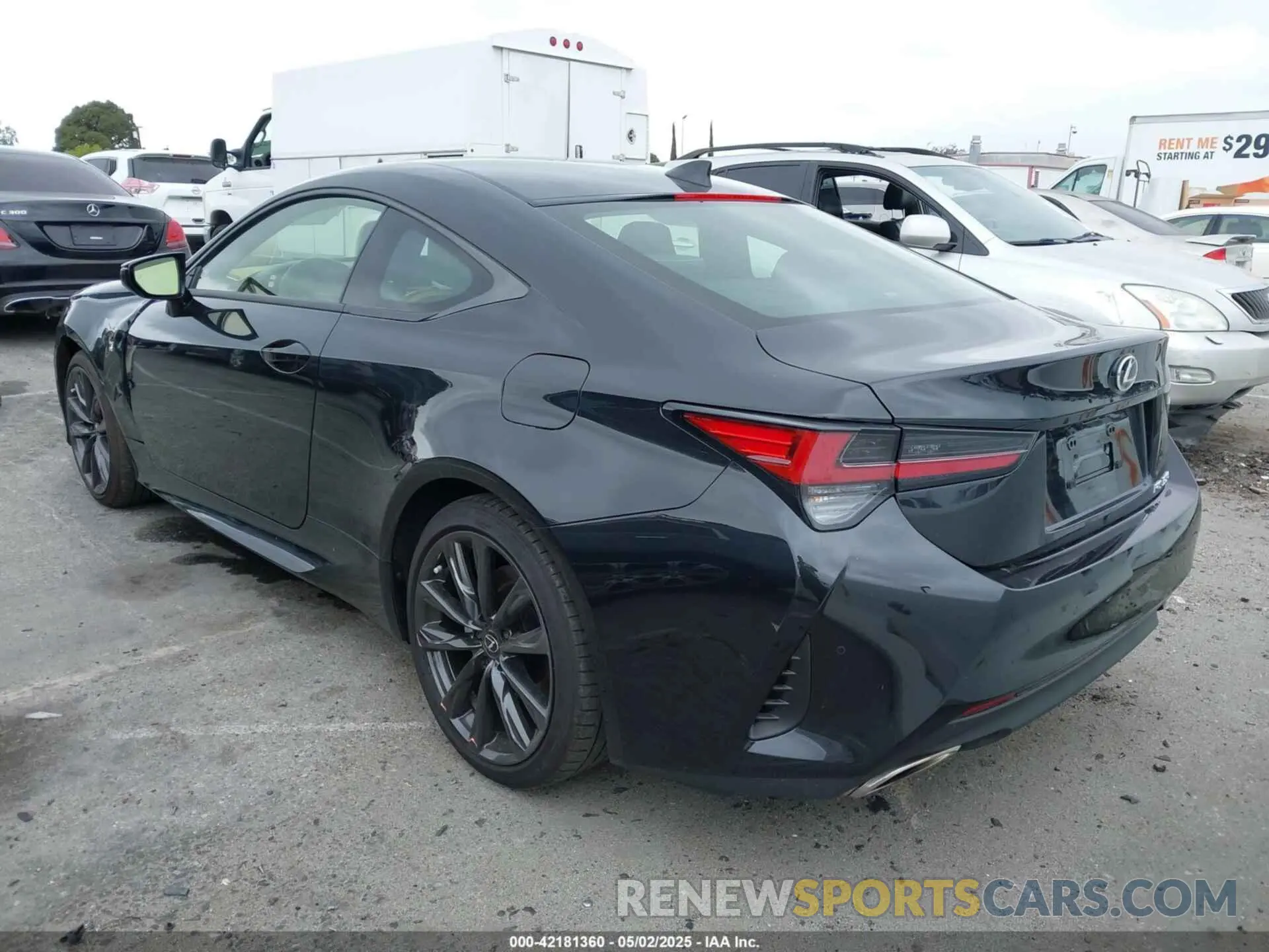 3 Фотография поврежденного автомобиля JTHGZ5BC4P5027402 LEXUS RC 350 2023