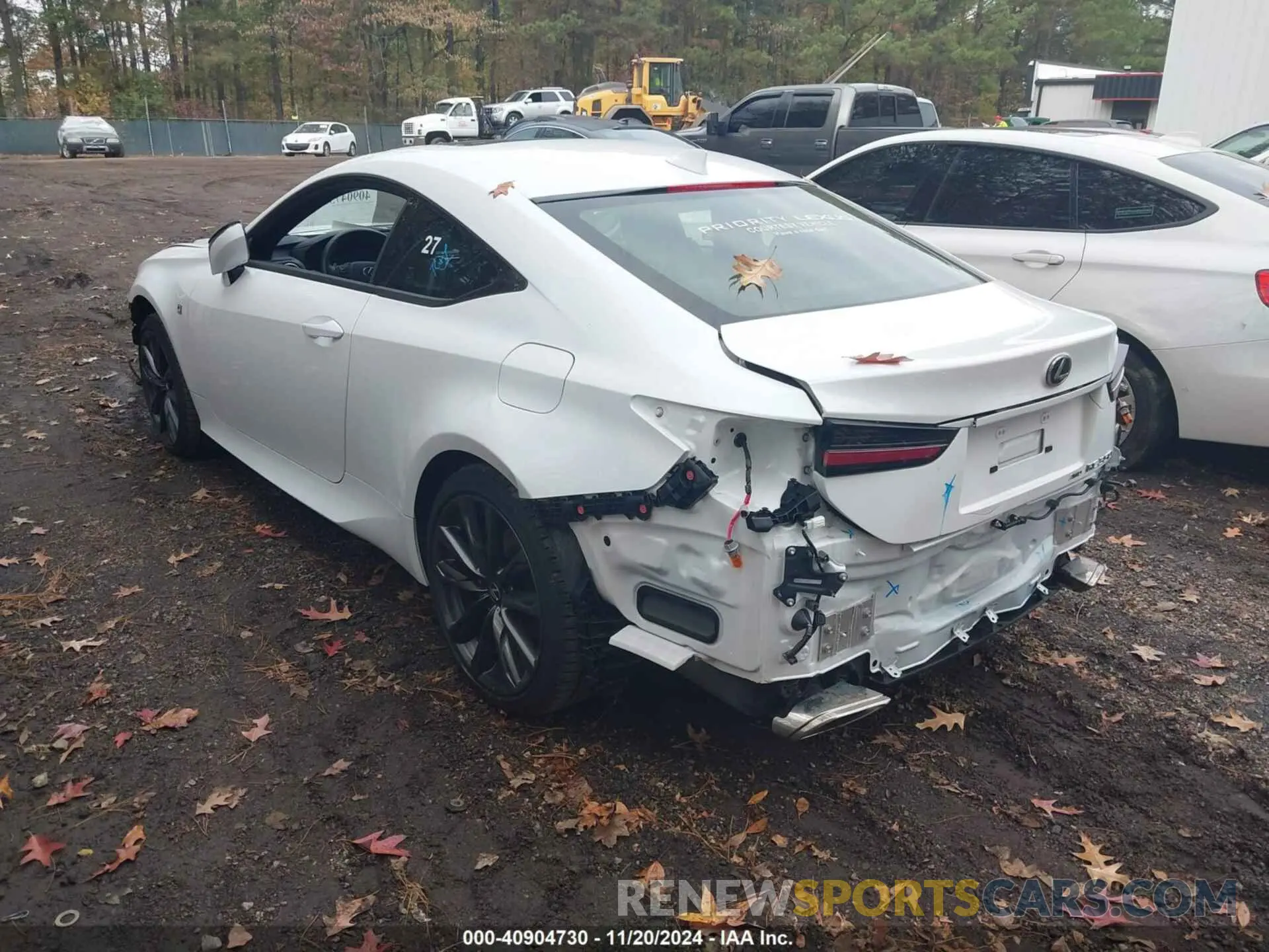 3 Фотография поврежденного автомобиля JTHGZ5DC1P5012207 LEXUS RC 350 2023