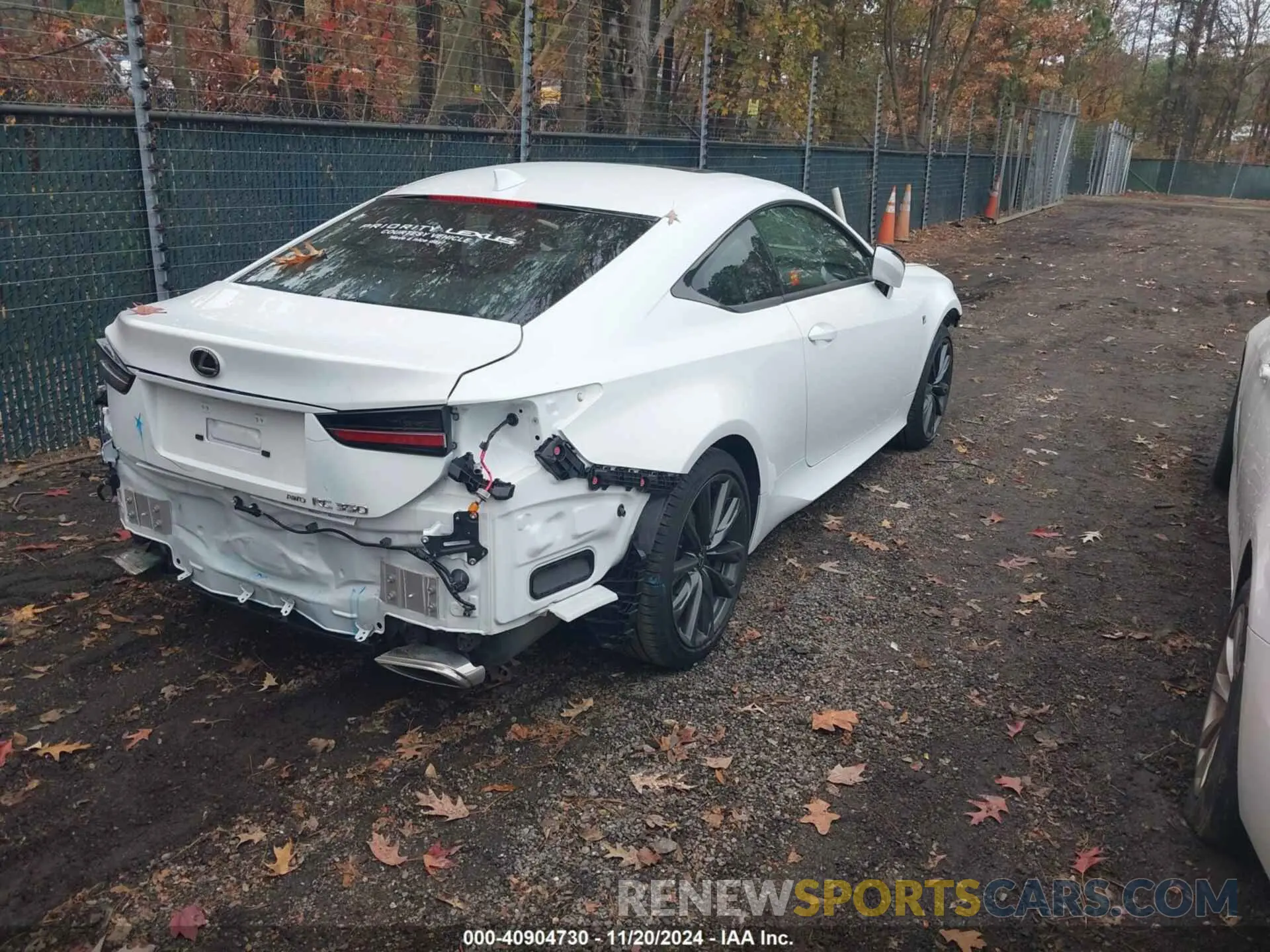 4 Фотография поврежденного автомобиля JTHGZ5DC1P5012207 LEXUS RC 350 2023