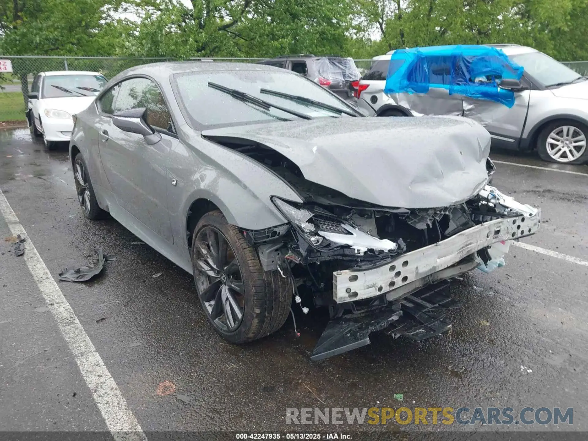 1 Фотография поврежденного автомобиля JTHGZ5DC7P5012065 LEXUS RC 350 2023