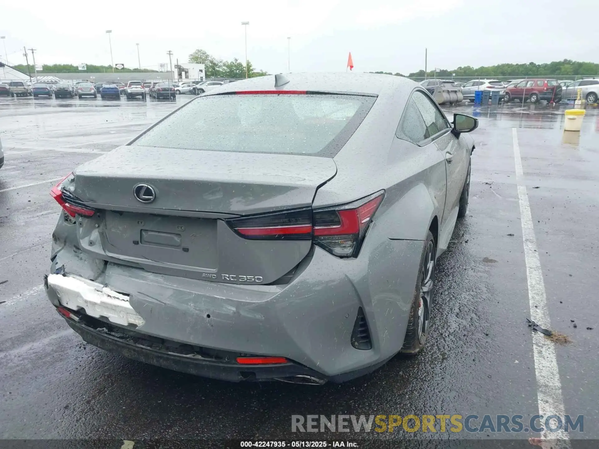4 Фотография поврежденного автомобиля JTHGZ5DC7P5012065 LEXUS RC 350 2023