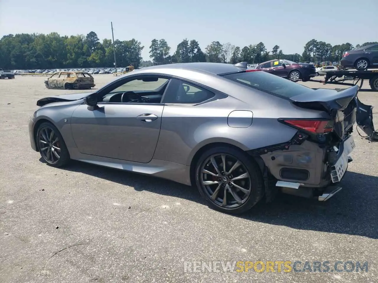 2 Photograph of a damaged car JTHHA5BC4K5009311 LEXUS RC300 2019
