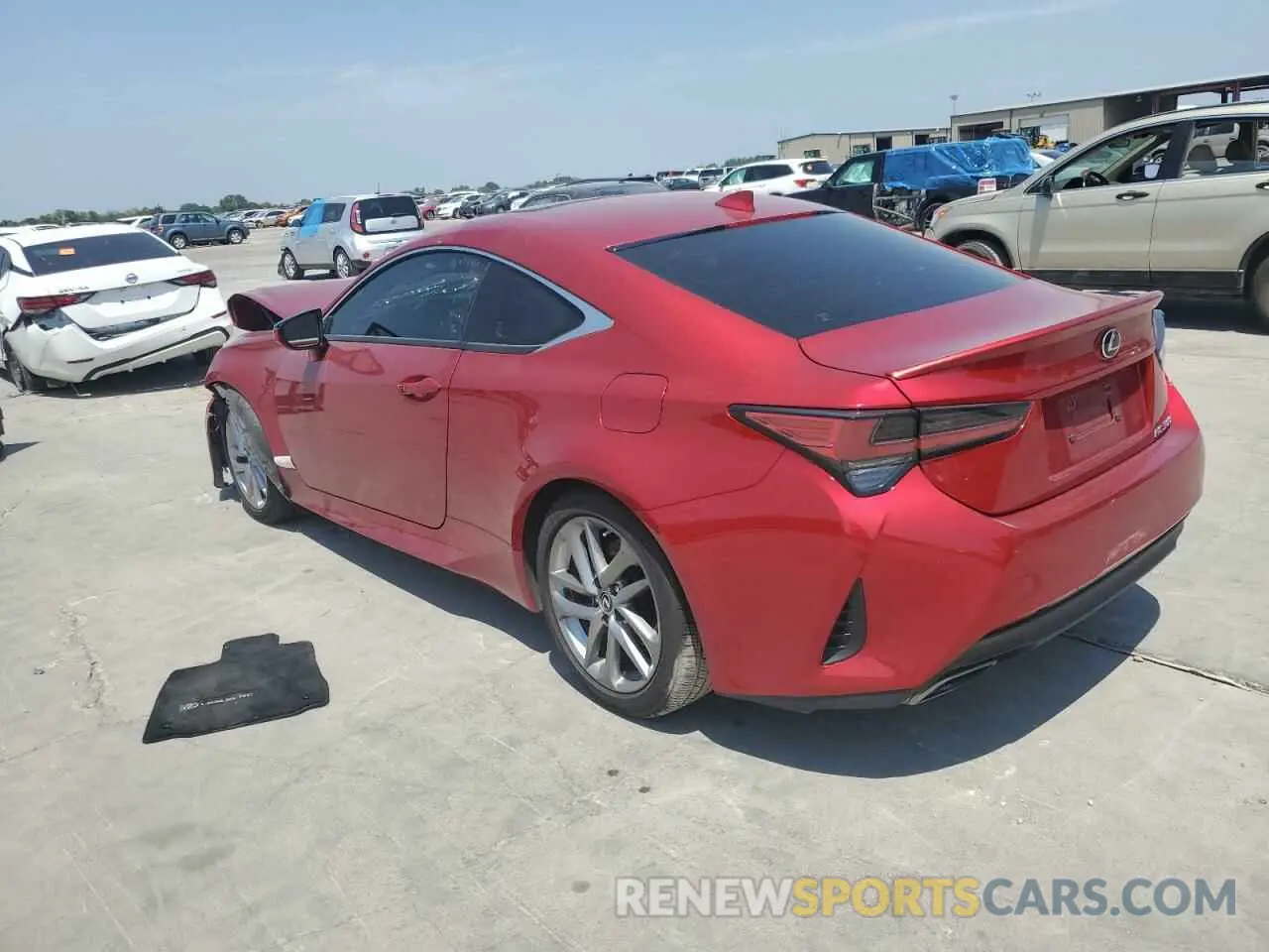 2 Фотография поврежденного автомобиля JTHHA5BC5K5009205 LEXUS RC300 2019