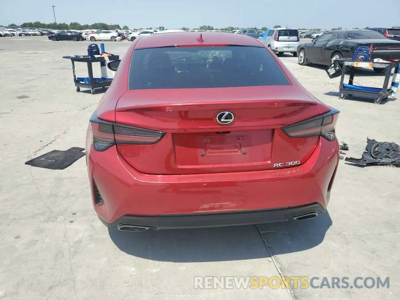 6 Фотография поврежденного автомобиля JTHHA5BC5K5009205 LEXUS RC300 2019