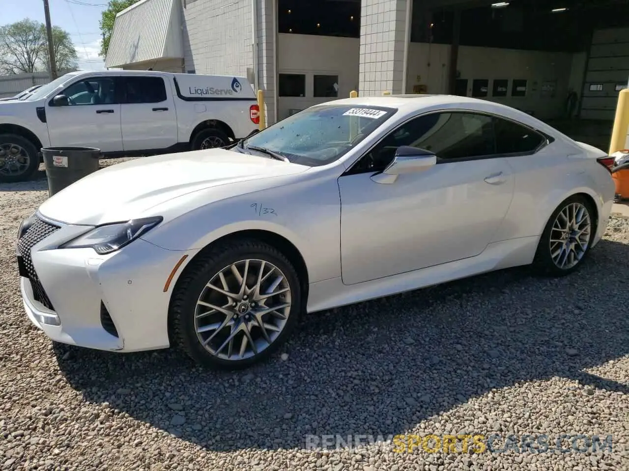 1 Photograph of a damaged car JTHS85BC9K5004980 LEXUS RC300 2019