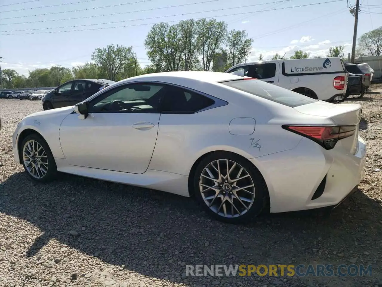 2 Photograph of a damaged car JTHS85BC9K5004980 LEXUS RC300 2019