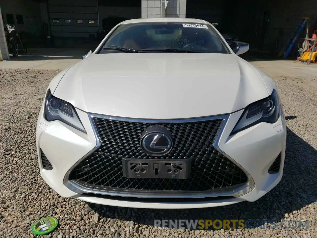 5 Photograph of a damaged car JTHS85BC9K5004980 LEXUS RC300 2019