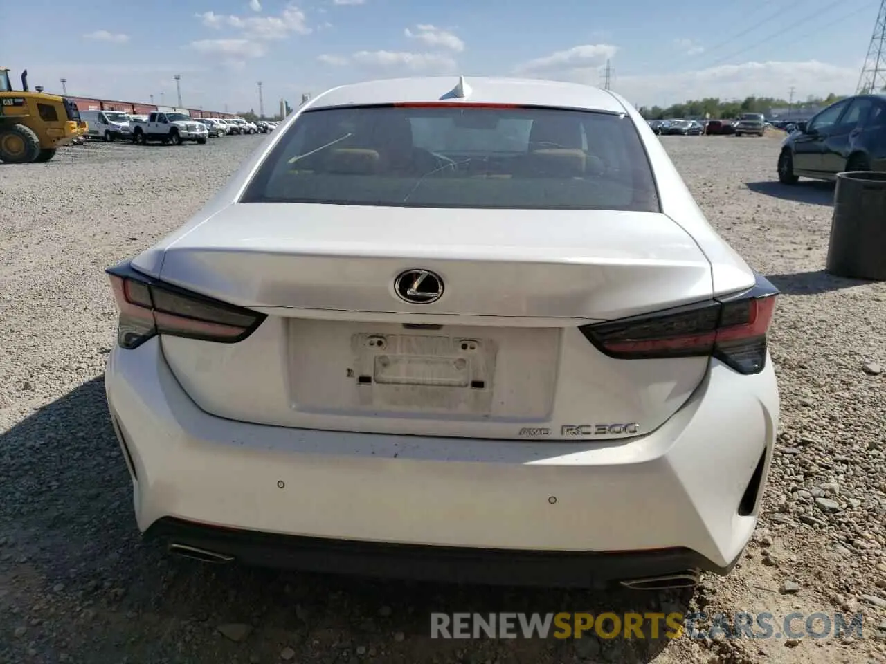 6 Photograph of a damaged car JTHS85BC9K5004980 LEXUS RC300 2019