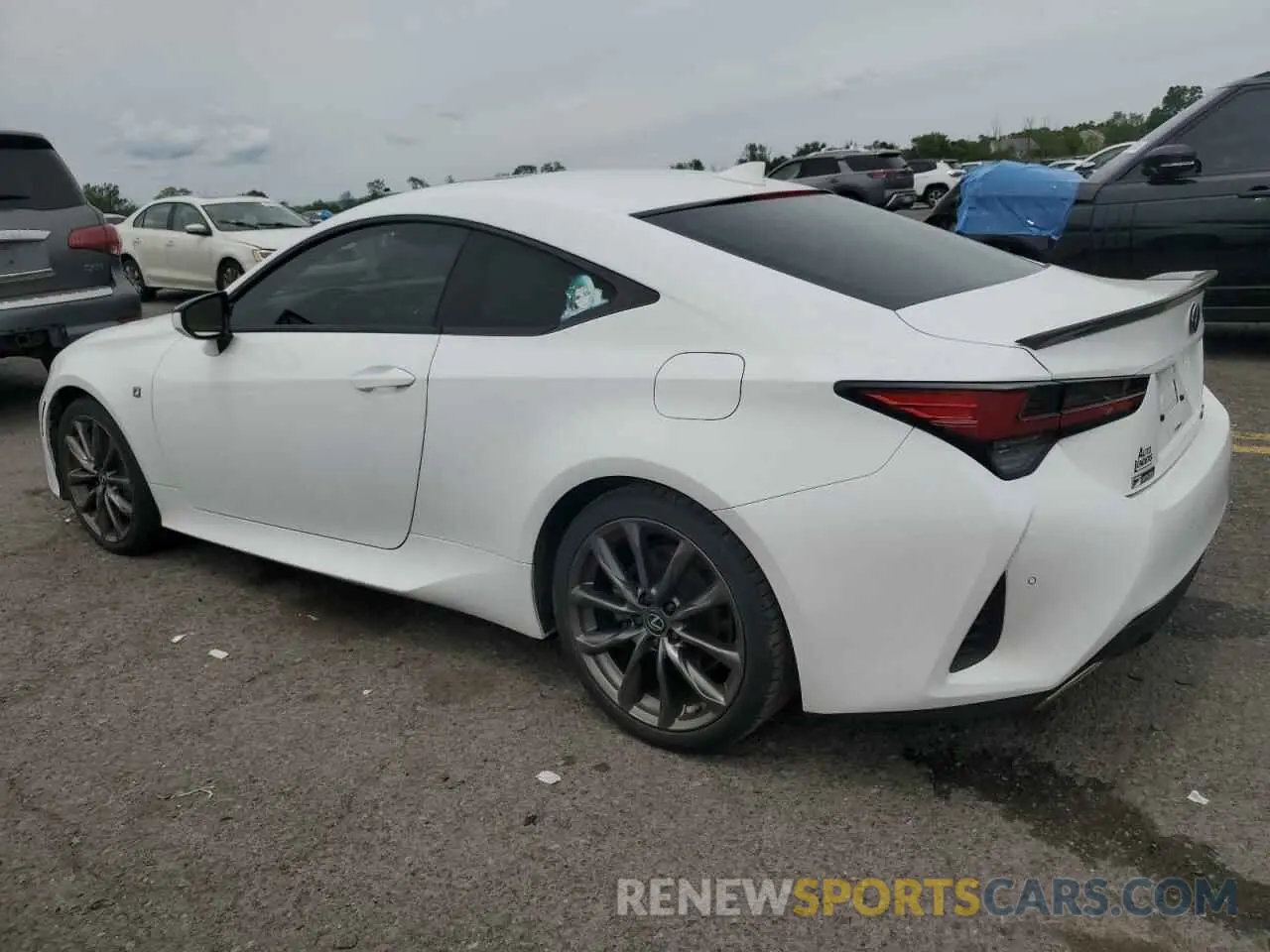 2 Photograph of a damaged car JTHGA5BC1M5011676 LEXUS RC300 2021