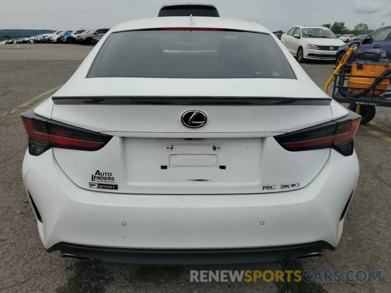 6 Photograph of a damaged car JTHGA5BC1M5011676 LEXUS RC300 2021