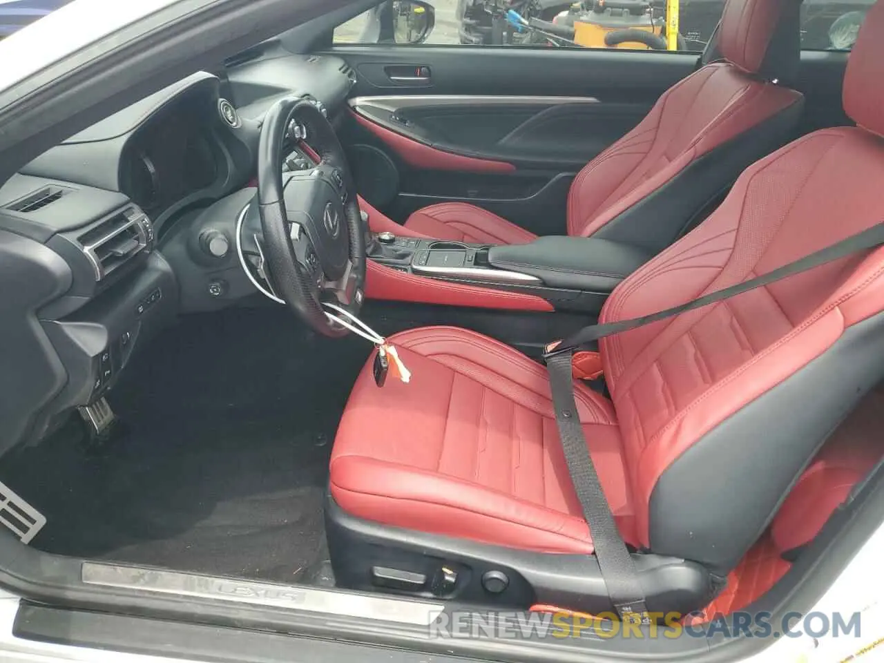 7 Photograph of a damaged car JTHGA5BC1M5011676 LEXUS RC300 2021