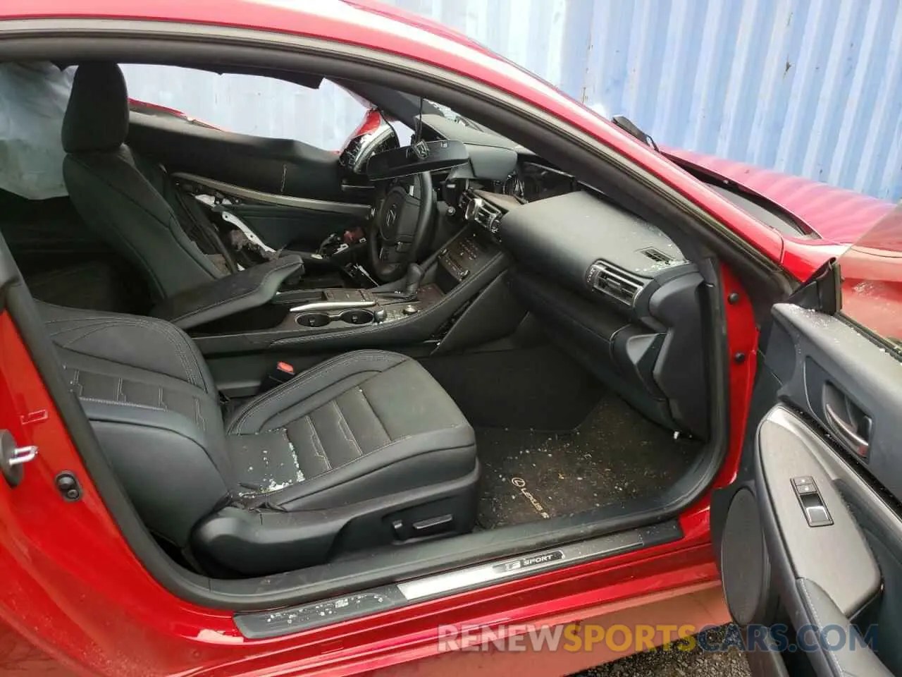 5 Photograph of a damaged car JTHGA5BC6M5011303 LEXUS RC300 2021