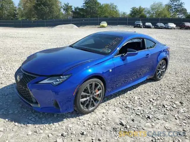 1 Фотография поврежденного автомобиля JTHGA5BC2N5012126 LEXUS RC300 2022