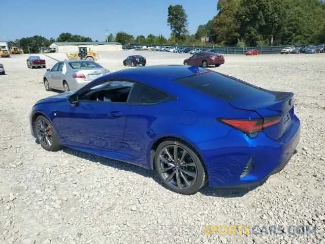 2 Фотография поврежденного автомобиля JTHGA5BC2N5012126 LEXUS RC300 2022