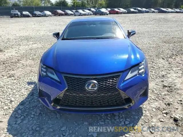 5 Фотография поврежденного автомобиля JTHGA5BC2N5012126 LEXUS RC300 2022