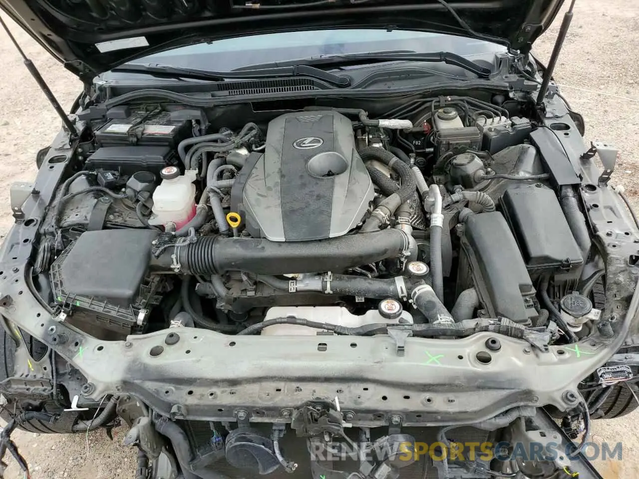 11 Фотография поврежденного автомобиля JTHGA5BC4N5012158 LEXUS RC300 2022