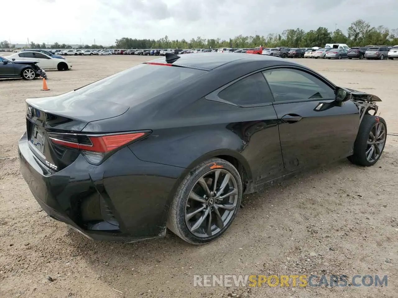3 Фотография поврежденного автомобиля JTHGA5BC4N5012158 LEXUS RC300 2022