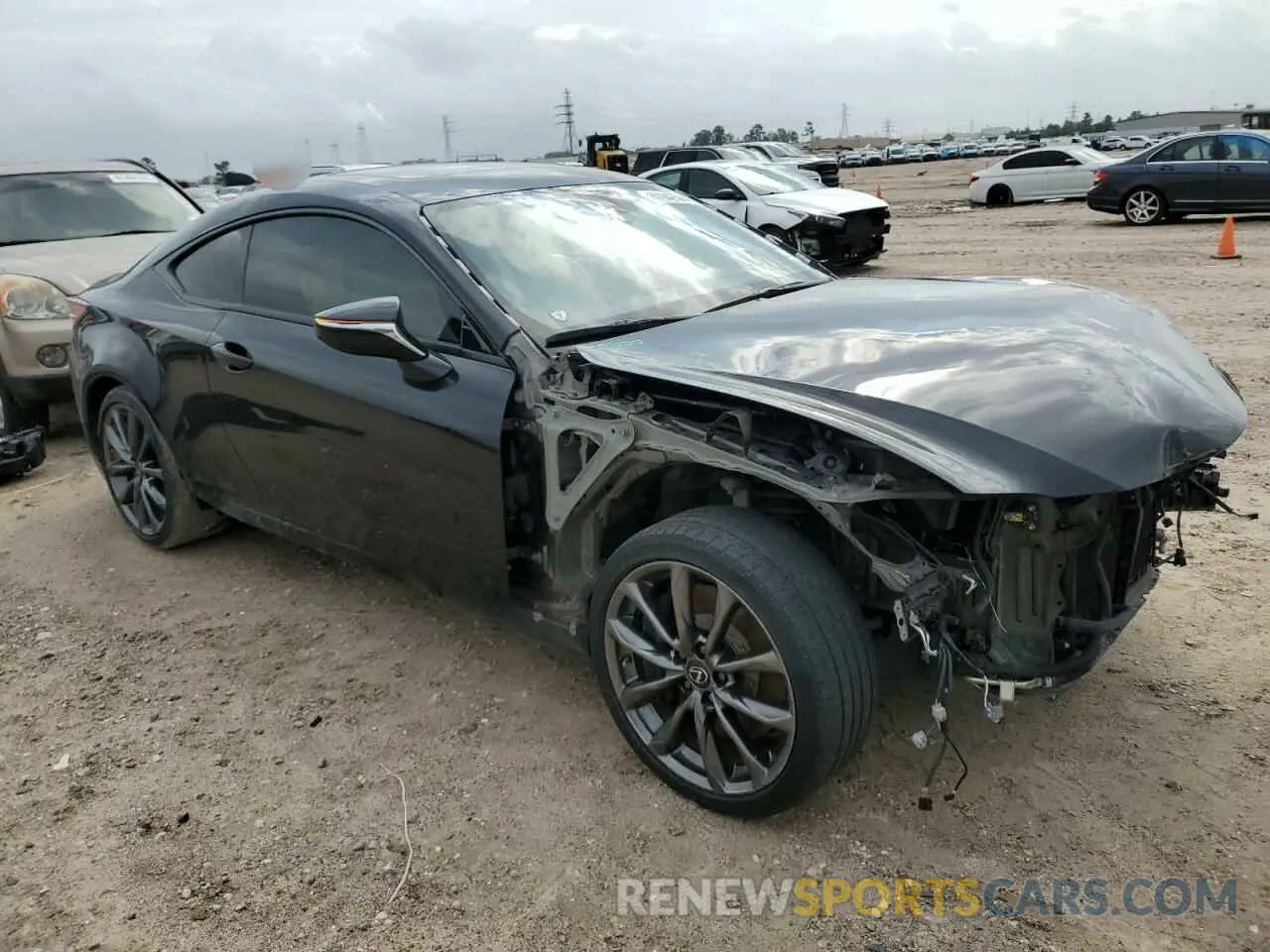 4 Фотография поврежденного автомобиля JTHGA5BC4N5012158 LEXUS RC300 2022
