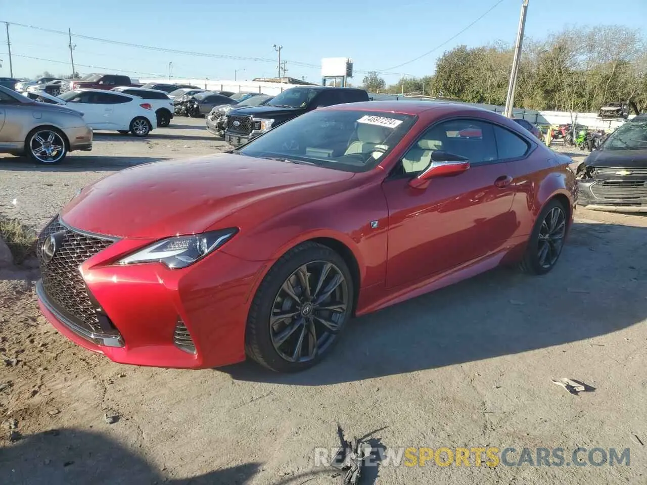 1 Фотография поврежденного автомобиля JTHGA5BC3P5012476 LEXUS RC300 2023