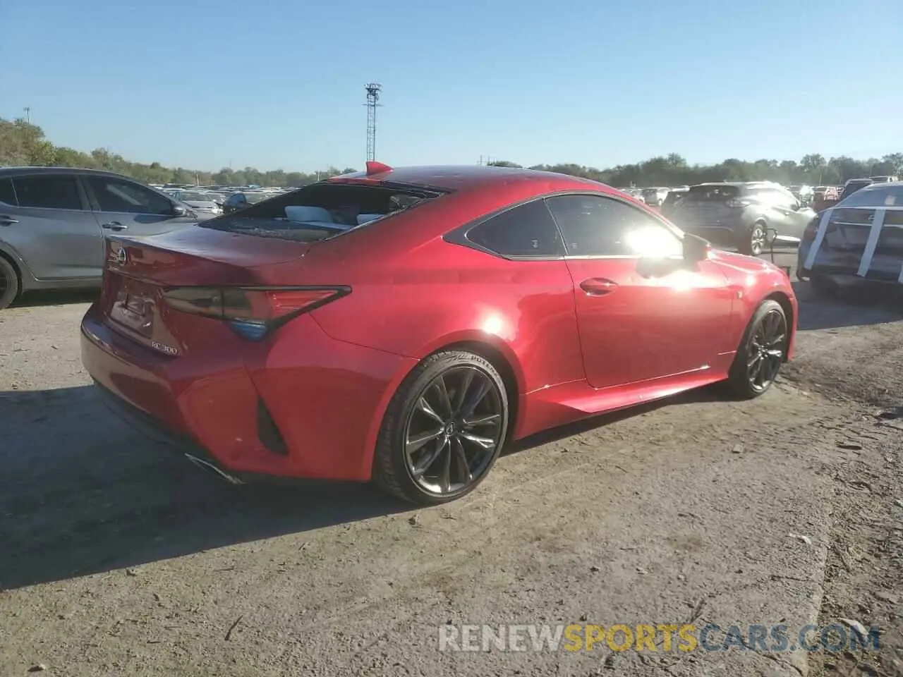 3 Фотография поврежденного автомобиля JTHGA5BC3P5012476 LEXUS RC300 2023